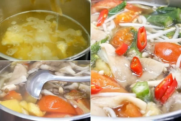 Cách Nấu Canh Chua Chay Thanh Đạm, Thơm Ngon Cho Ngày Rằm